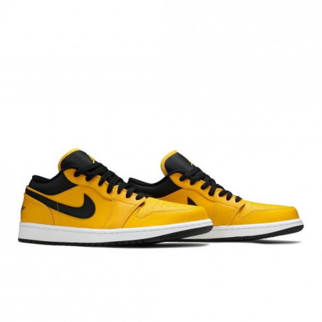 Кросівки Jordan 1 Low Yellow Black