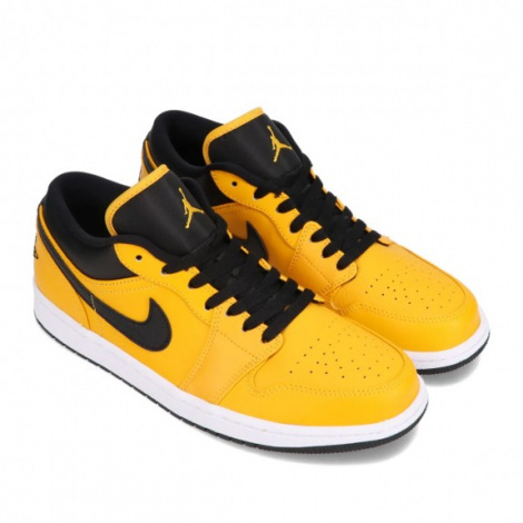Кросівки Jordan 1 Low Yellow Black
