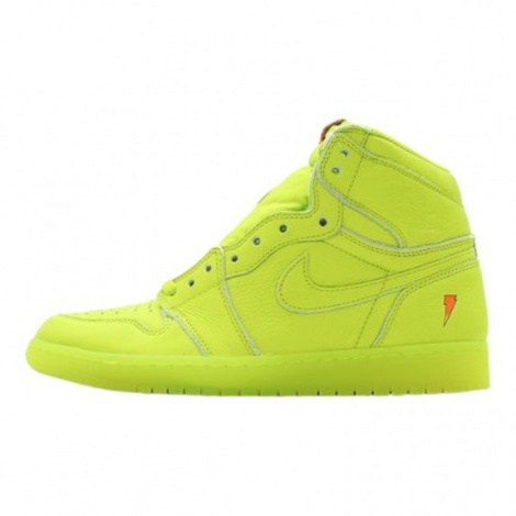Кроссовки Jordan 1 Retro Gatorade Cyber Yellow