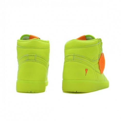 Кроссовки Jordan 1 Retro Gatorade Cyber Yellow