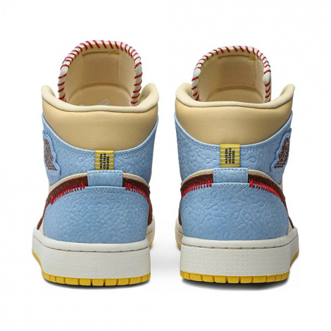 Кроссовки Jordan 1 Mid Se Fearless Maison