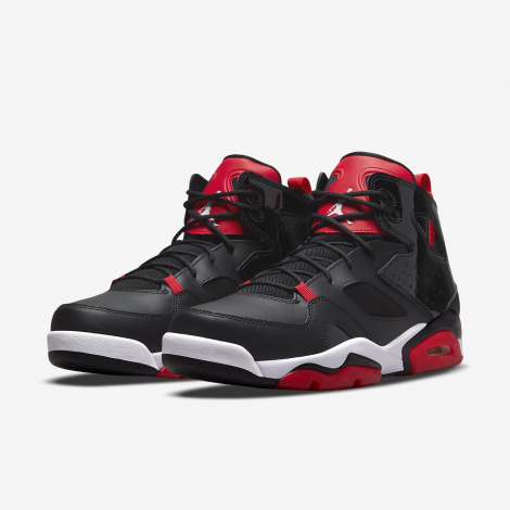 Кросівки Nike JORDAN FLIGHT CLUB '91 чорно-червоні DC7329-006