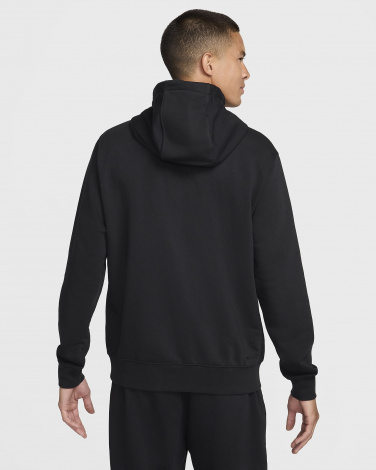 Худі Nike SWOOSH DRI-FIT FRENCH TERRY PULLOVER FITNESS HOODIE чорне FV9919-010