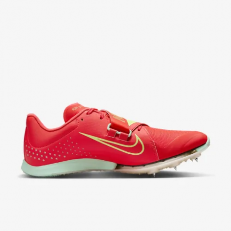 Кросівки для стрибків Nike ZOOM LONG JUMP ELITE червоно-салатові FZ9326-600