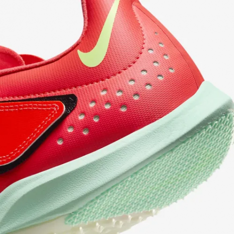 Кросівки для стрибків Nike ZOOM LONG JUMP ELITE червоно-салатові FZ9326-600