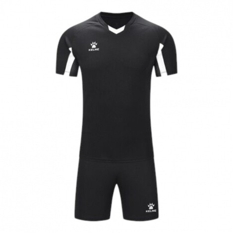 Комплект футбольної форми дитячий Kelme LEON чорно-жовтий 7351ZB3130.9005