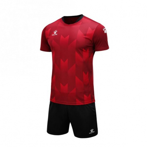 Комплект футбольної форми дитячий Kelme BURGOS червоний 8251ZB3003.9603