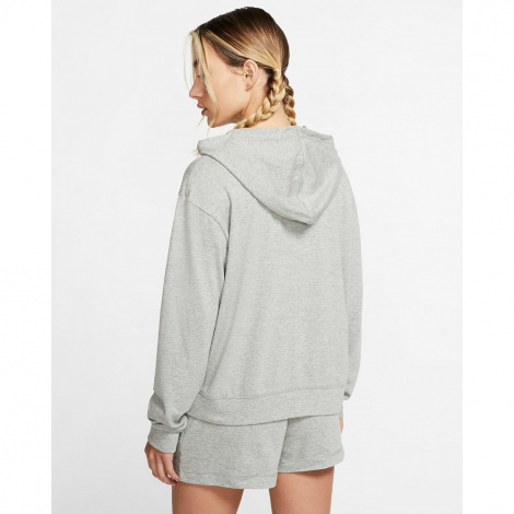 Толстовка жіноча Nike W NSW GYM VNTG HOODIE FZ сіра CJ1694-063