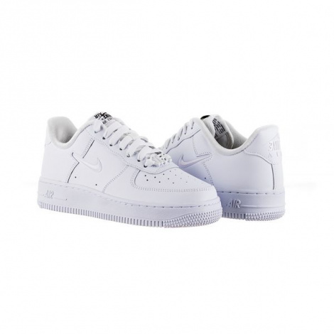 Кроссовки Женские Nike Air Force 1 Low '07 Se Just Do It Triple White (Fb8251-100)