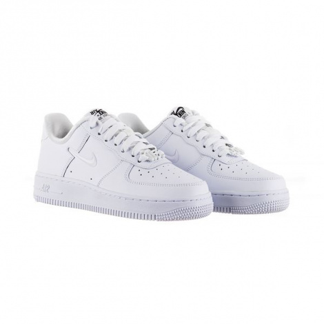 Кроссовки Женские Nike Air Force 1 Low '07 Se Just Do It Triple White (Fb8251-100)