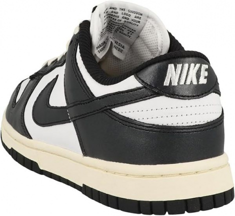 Кросівки жіночі Nike DUNK LOW VINTAGE чорно-білі FQ8899-100