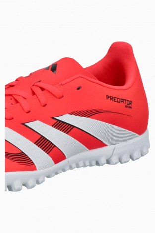 Детские сороконожки adidas Predator Club TF Junior - красный
