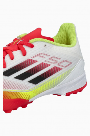 Детские сороконожки adidas F50 League TF Junior - белый