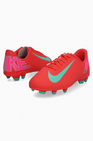Детские бутсы Nike Mercurial Vapor 16 Club FG/MG Junior - красный
