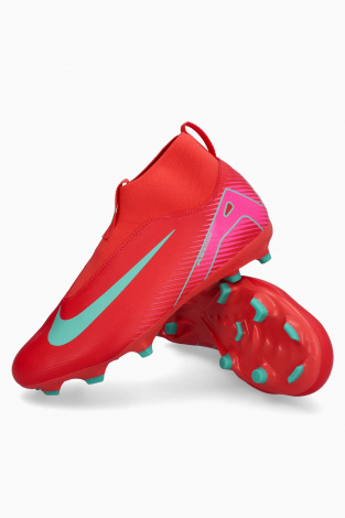 Детские бутсы Nike Zoom Mercurial Superfly 10 Academy FG/MG Junior - красный