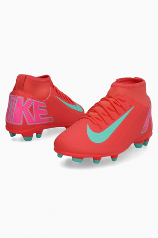 Детские бутсы Nike Mercurial Superfly 10 Club FG/MG Junior - красный