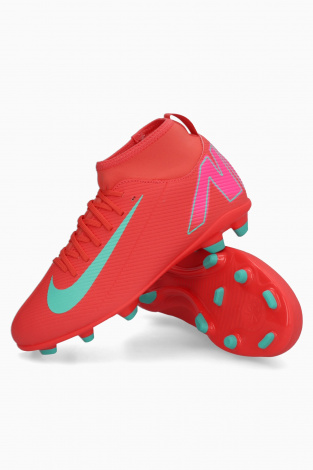 Детские бутсы Nike Mercurial Superfly 10 Club FG/MG Junior - красный