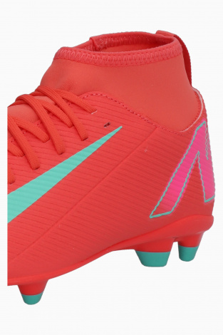 Детские бутсы Nike Mercurial Superfly 10 Club FG/MG Junior - красный