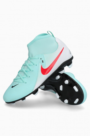 Детские бутсы Nike Phantom Luna II Club FG/MG Junior - голубой