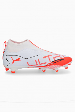 Дитячі бутси Puma Ultra 5 Match LL FG/AG Junior - Білий