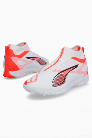 Детские сороконожки Puma Ultra Match+ LL TT Mid Junior - белый