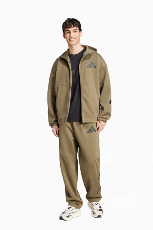 Кофта adidas Z.N.E. Full-Zip - зелений