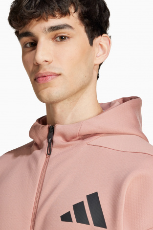Кофта adidas Z.N.E. Full-Zip - апельсин