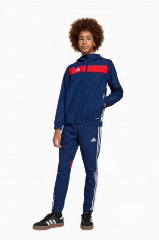 Дитячі штани adidas Tiro 25 Woven Junior - темно-синій