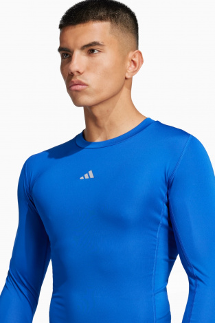 Термофутболка adidas Techfit LS - синий