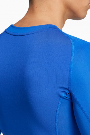 Термофутболка adidas Techfit LS - синий