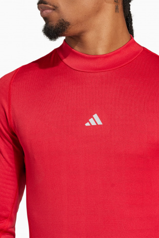 Термофутболка adidas Techfit Cold.Rdy LS - красный