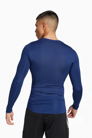 Термофутболка adidas Techfit LS - темно-синій