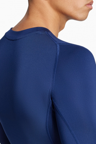 Термофутболка adidas Techfit LS - темно-синій
