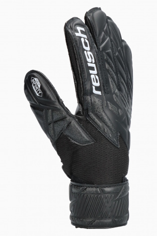 Дитячі воротарські рукавиці Reusch Attrakt Infinity Junior - чорний