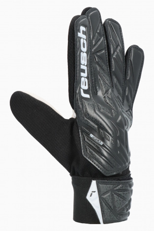 Детские вратарские перчатки Reusch Attrakt Starter Solid Junior - черный