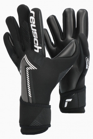 Детские вратарские перчатки Reusch Fastgrip Infinity Junior - черный