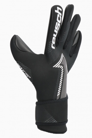 Детские вратарские перчатки Reusch Fastgrip Infinity Junior - черный