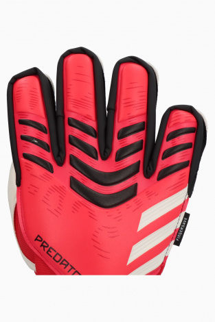 Воротарські рукавички adidas Predator Match Fingersave - червоний