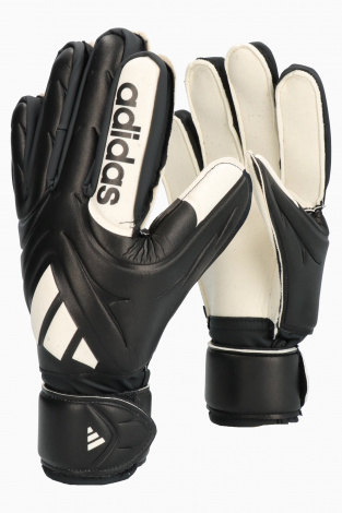 Детские вратарские перчатки adidas Copa Match Fingersave Junior - черный