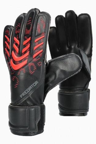 Детские вратарские перчатки adidas Predator Training Junior - черный