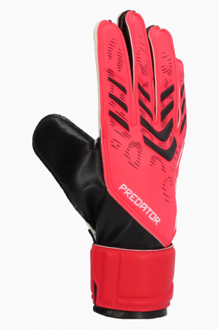 Детские вратарские перчатки adidas Predator Training Junior - красный