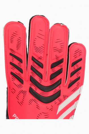Детские вратарские перчатки adidas Predator Training Junior - красный