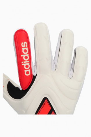 Детские вратарские перчатки adidas Copa Pro Junior - белый