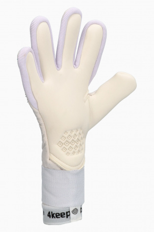 Детские вратарские перчатки 4keepers Elite Phantom NC Junior - белый