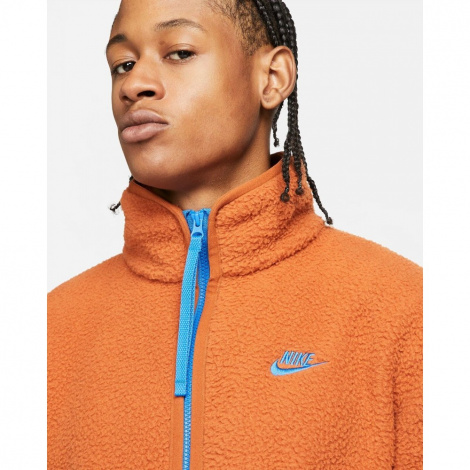 Кофта Nike Mens Fleece Full-Zip Jacket Orange