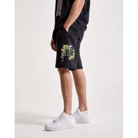 Шорты Nike Sportswear Men's Fleece Embroidered Graphic Shorts (Black)