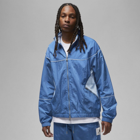Толстовка Nike JORDAN ESSENTIALS STATEMENT WARMUP JACKET синьо-блакитна DV7624-485