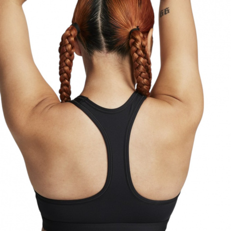 Топ Nike W Nk Swsh Med Spt Futura Bra
