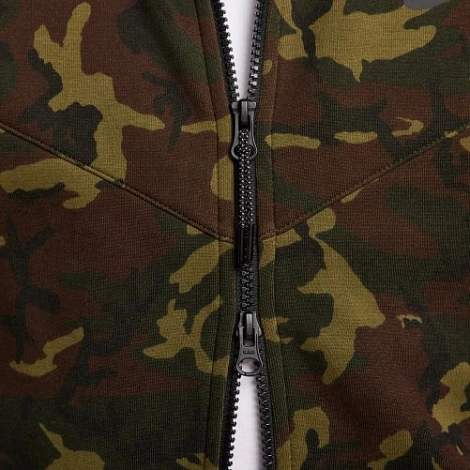 Толстовка Чоловіча Nike Sportswear Tech Fleece Og Windrunner Camo/Green