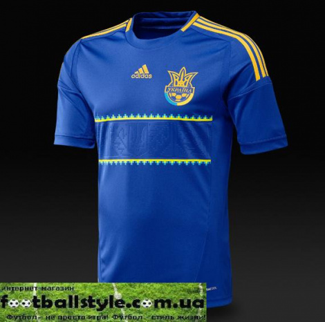 Игровая выездная футболка сборной Украины